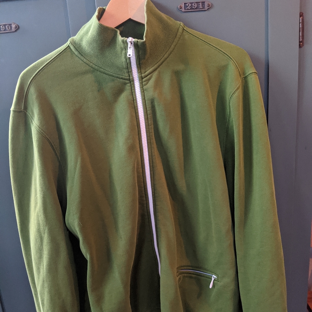 J. Crew zip-up